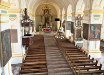 Wnętrze świątyni.