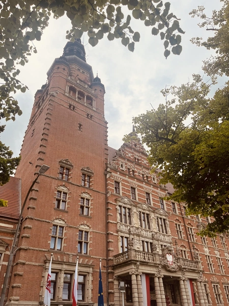 Gmach Urzędu Wojewódzkiego w Szczecinie.