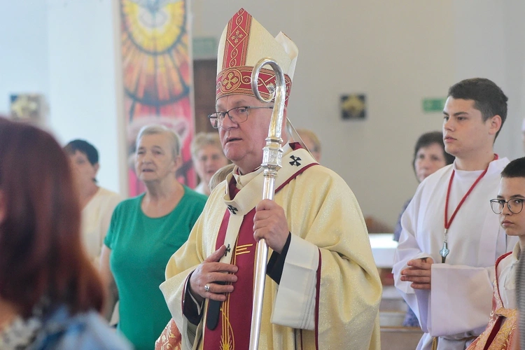 Nidzica. 35-lecie parafii Miłosierdzia Bożego
