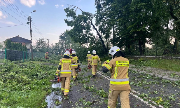 Śląskie. Sprzątanie i naprawianie strat po środowej nawałnicy