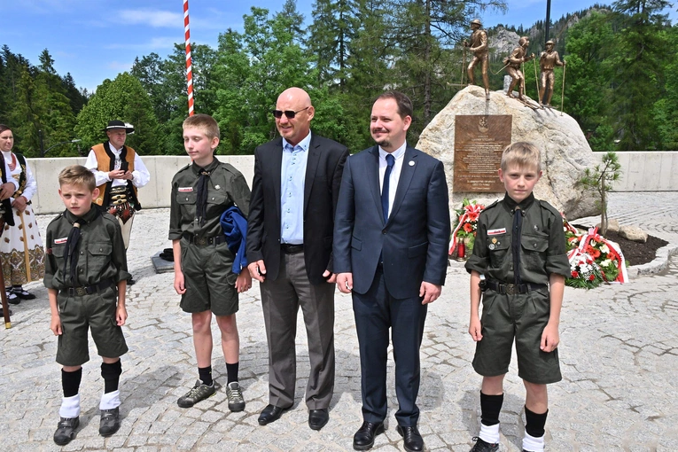 Pomnik kurierów tatrzańskich w Kuźnicach