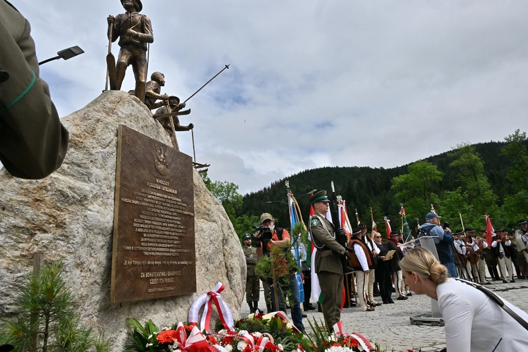 Pomnik kurierów tatrzańskich w Kuźnicach