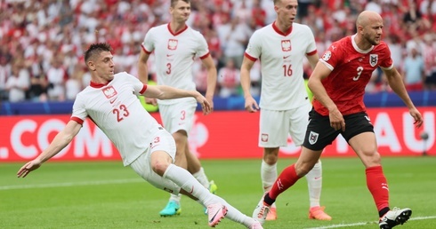 Euro 2024: Bolesna porażka Biało-Czerwonych z Austrią