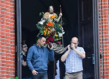 Klebark Wielki. Procesja ku czci św. Jana Chrzciciela
