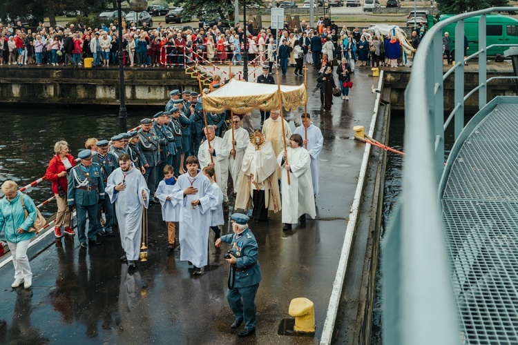 Morska procesja eucharystyczna w Gdyni