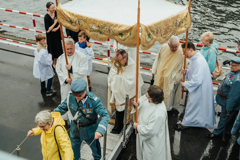 Morska procesja eucharystyczna w Gdyni