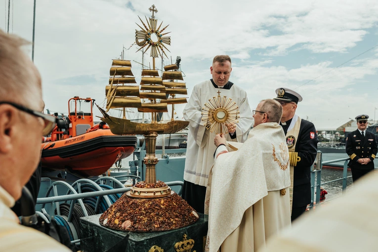 Morska procesja eucharystyczna w Gdyni