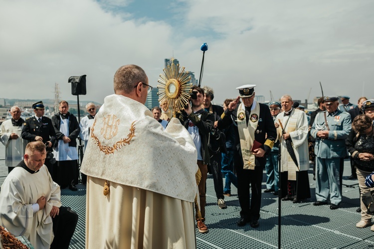 Morska procesja eucharystyczna w Gdyni