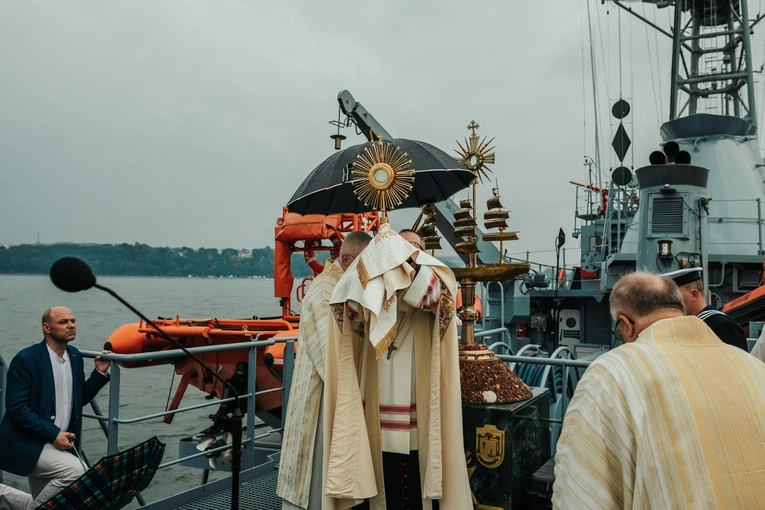 Morska procesja eucharystyczna w Gdyni