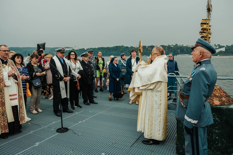 Morska procesja eucharystyczna w Gdyni