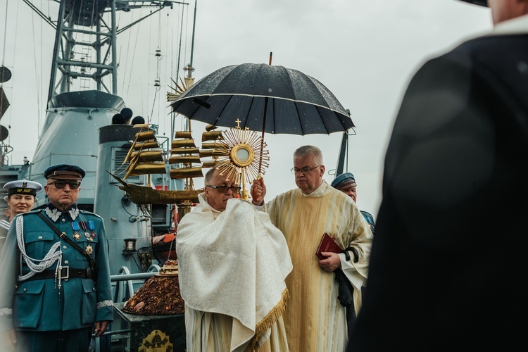 Morska procesja eucharystyczna w Gdyni