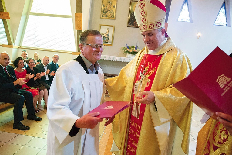 Jednym z uhonorowanych był Adam Początko, który razem z nieżyjącymi już ojcem i bratem wznosił kościelne mury.