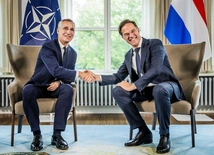 Odchodzący i nowy Sekretarz Generalny NATO