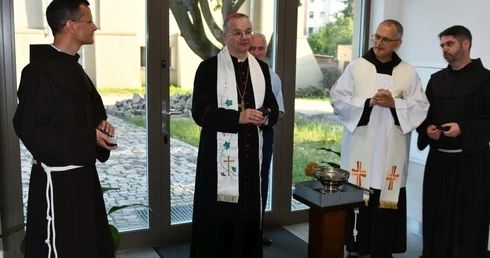 Ośrodek Reintegracji OIKOS we Wschowie poświęcony