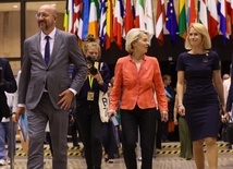 Charles Michel, Ursula von der Leyen i Kaja Kallas