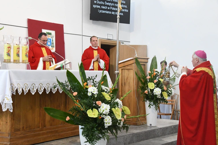 Poświęcenie kościoła Matki Bożej Pompejańskiej
