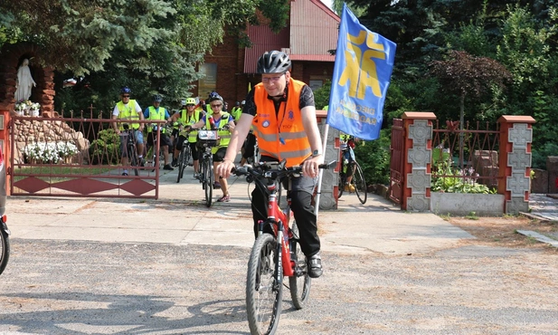 Msza św. w intencji uczestników pielgrzymki rowerowej na Jasną Górę