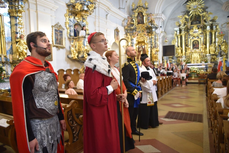 200 lat kościoła w Zakliczynie - inscenizacja