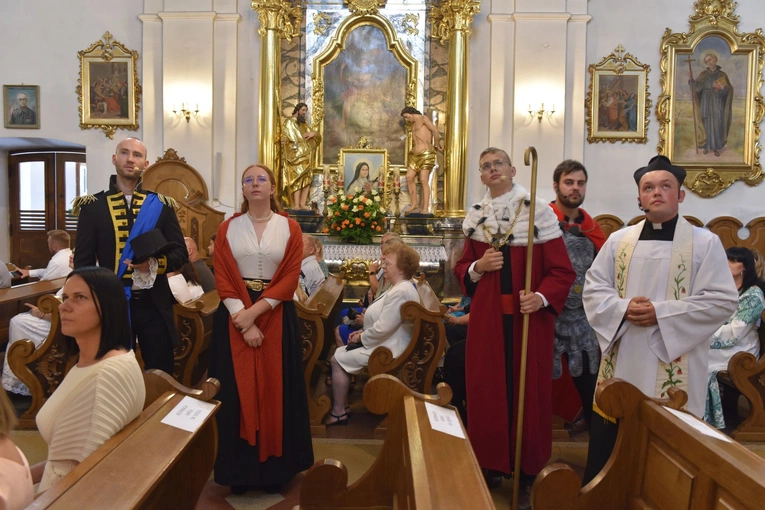 200 lat kościoła w Zakliczynie - inscenizacja