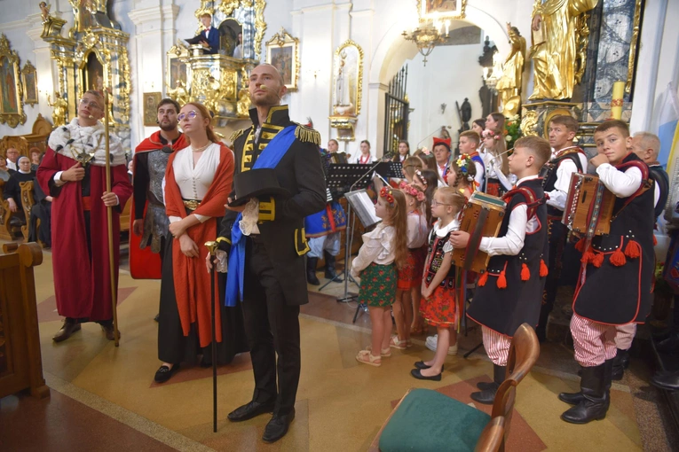 200 lat kościoła w Zakliczynie - inscenizacja