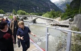 Zniszczenia po ulewnych deszczach w Szwajcarii