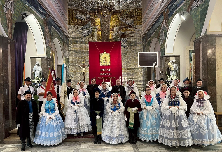 W uroczystościach wzięła udział Asysta Żywiecka.