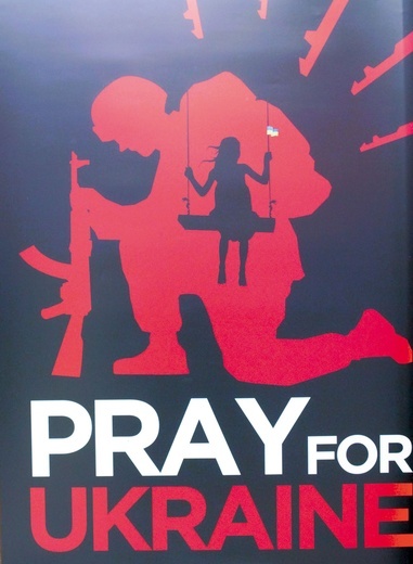 Fragment wystawy „Plakat przeciw wojnie”, prezentowanej w Centralnym Muzeum Jeńców Wojennych w Opolu wiosną br.