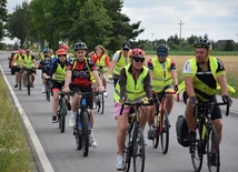 Rowerowa pielgrzymka ze Starej Błotnicy na Jasną Górę