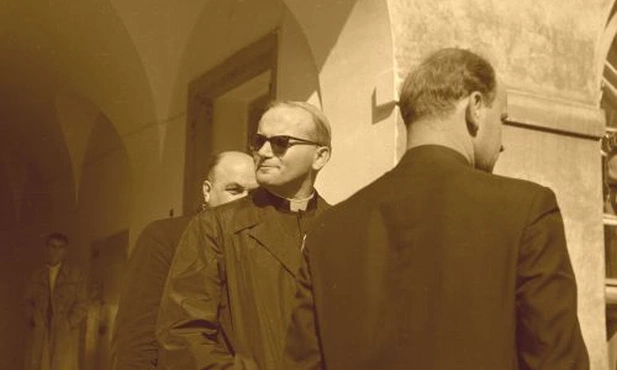 ks. Karol Wojtyła na KUL