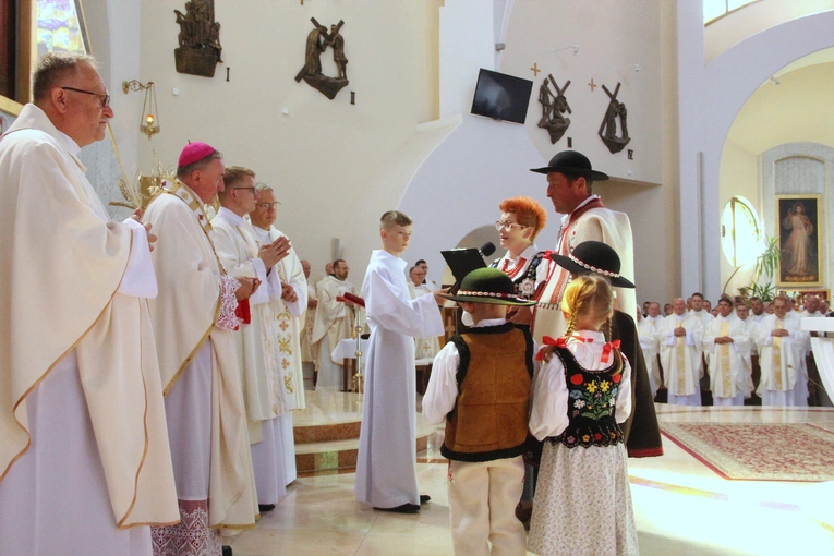 Dedykacja kościoła w Słopnicach Dolnych