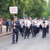 Koncert strażackich orkiestr dętych w Spale