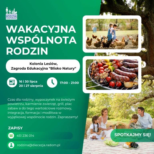 Rusza Wakacyjna Wspólnota Rodzin