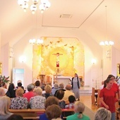 Kaplica stała się centrum kultu i modlitwy. 