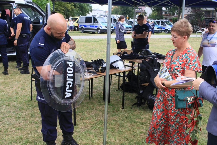 Wojewódzkie obchody Święta Policji w Strzelcach Opolskich