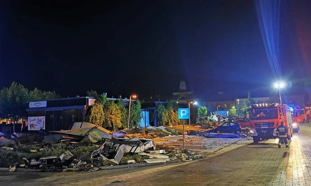 Śląskie. Jedna osoba ucierpiała w skutek nawałnic