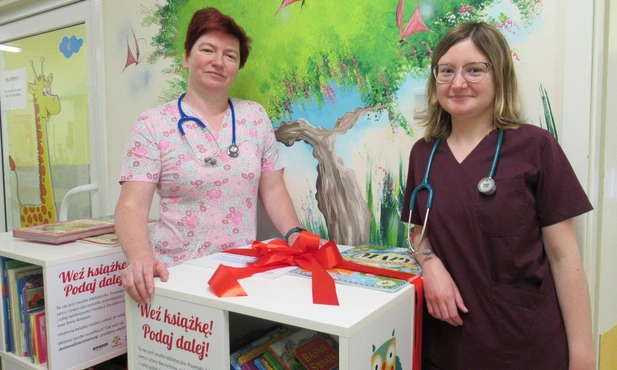 Dąbrowa Górnicza. Zaczytane Biblioteki na dąbrowskiej pediatrii