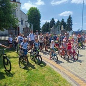 W Duczyminie rajd rowerowy zgromadził ponad 40 młodych uczestników.