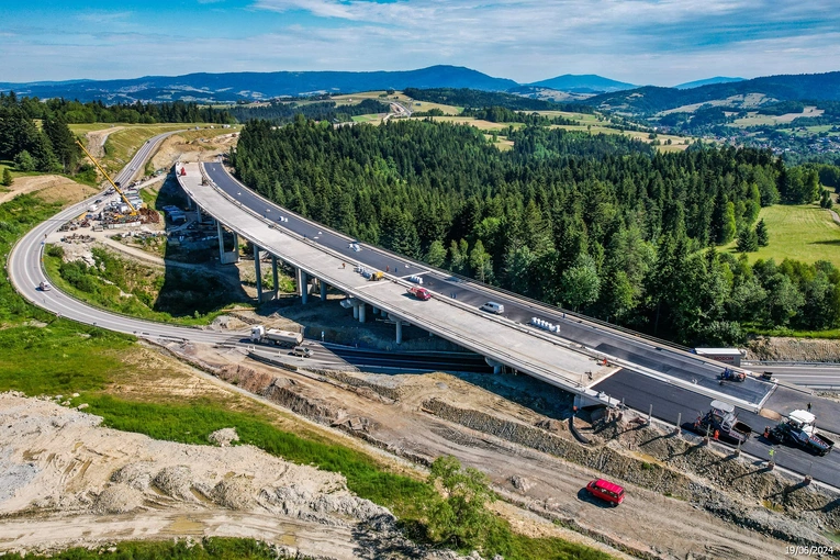 Nowa zakopianka widziana "z lotu ptaka"