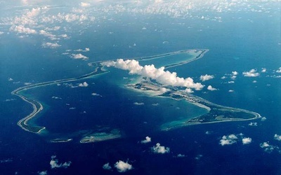 Największa wyspa archipelagu Chagos (Czagos), Diego Garcia