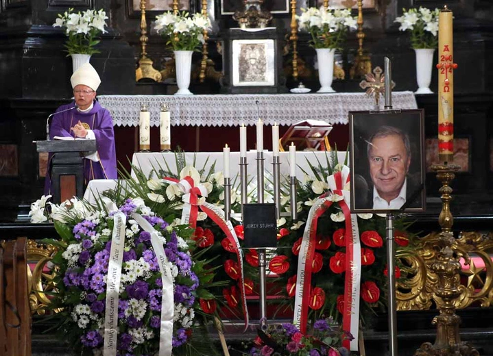 Kraków. Pogrzeb Jerzego Stuhra