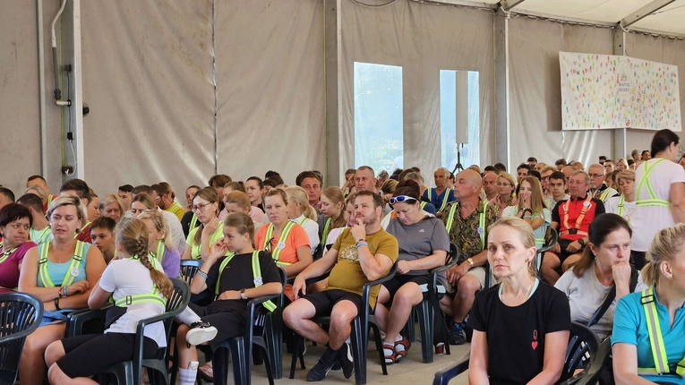 Początek II Rowerowej Pielgrzymki Tarnowskiej