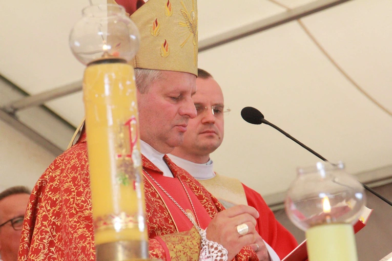 Początek II Rowerowej Pielgrzymki Tarnowskiej