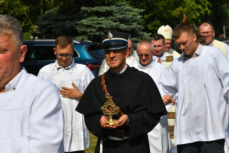 Relikwie św. Maksymiliana Kolbego także w Wężyskach