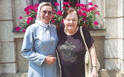 	Inicjatorka pomocy  dla Boliwii Maria Froncz wraz z s. Katarzyną Kociołek.