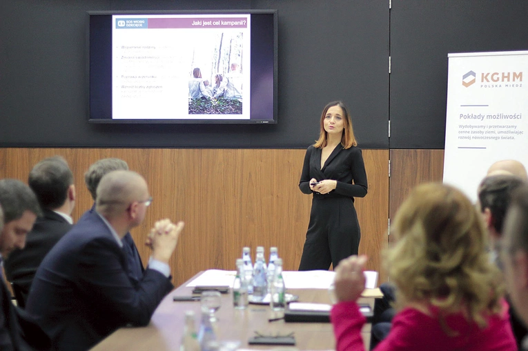 W promocję działań opiekuńczych włączają się również takie firmy jak KGHM.
