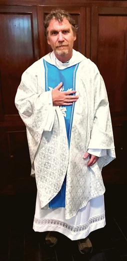 O. Piotr Śledź był na urlopie w Polsce. Msze św. sprawował w rodzinnej parafii w Nowym Kazanowie.