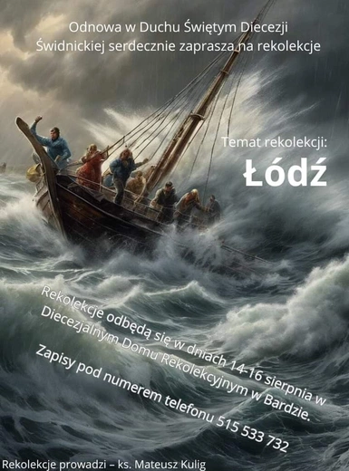 Zapraszają na duchowy odpoczynek w łodzi
