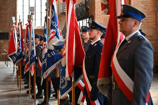 Uroczystości Święta Policji w bazylice św. Brygidy