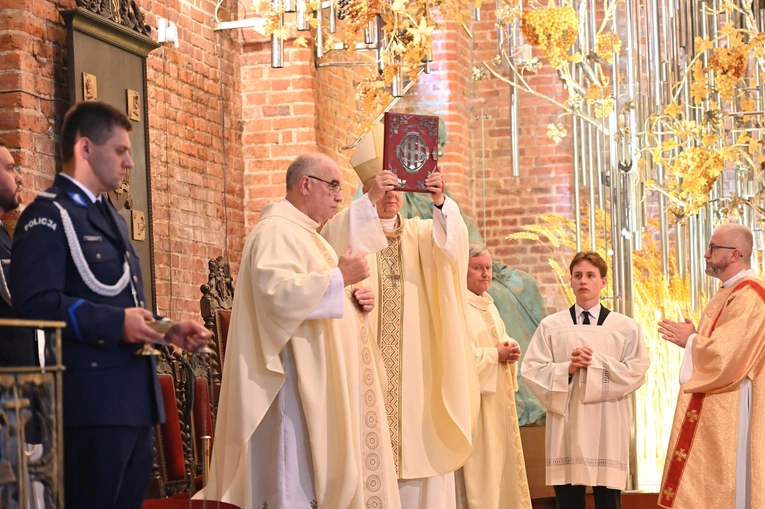Uroczystości Święta Policji w bazylice św. Brygidy