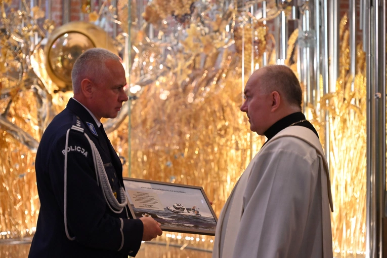Uroczystości Święta Policji w bazylice św. Brygidy